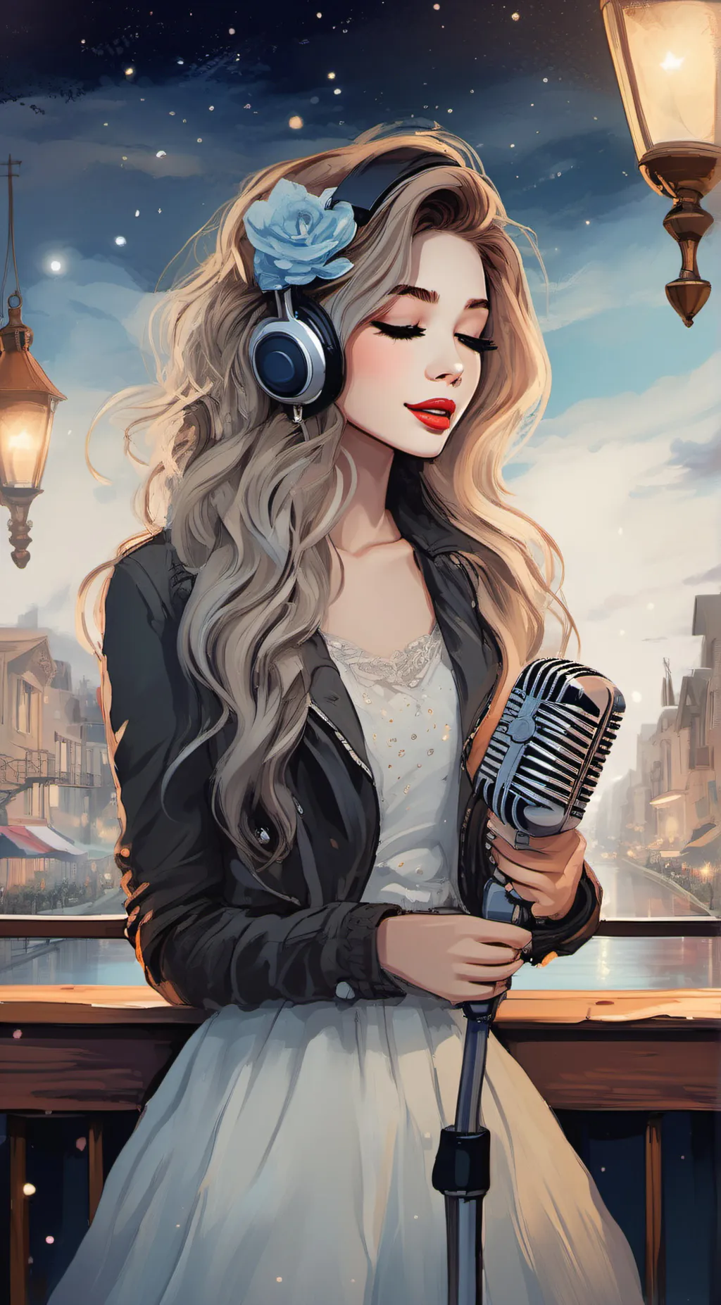 ai character: Emily  background