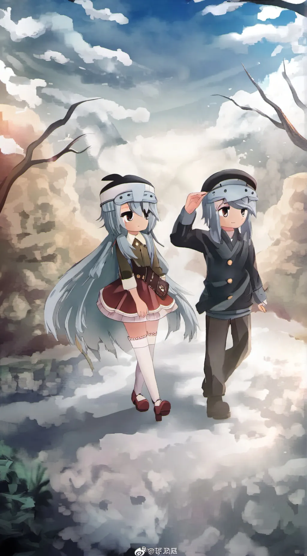 ai character: Levi and Ash background