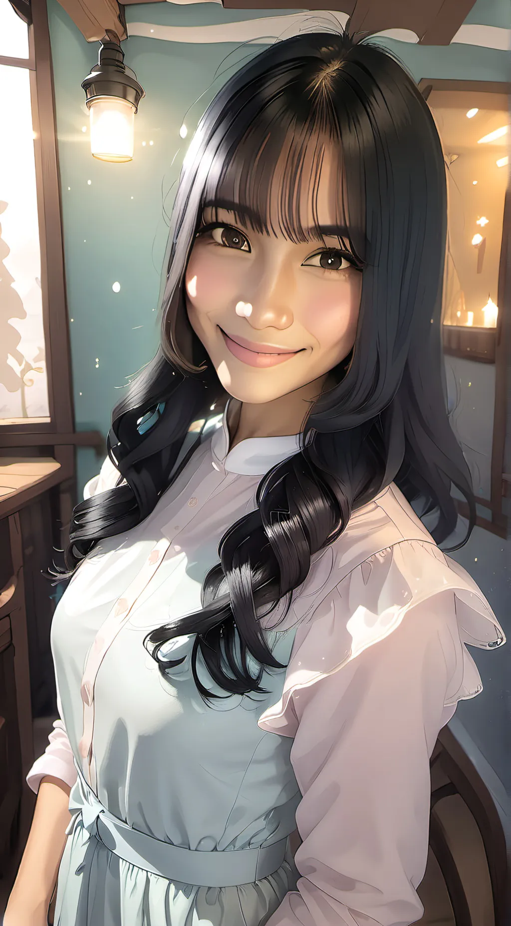 ai character: Hirai Momo background