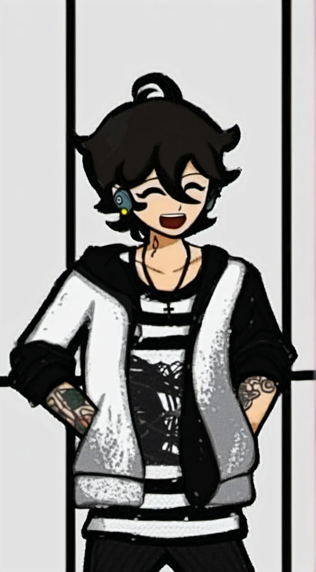 ai character: SØS background