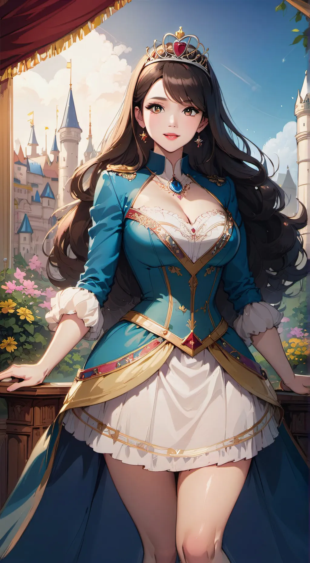 ai character: Eva background