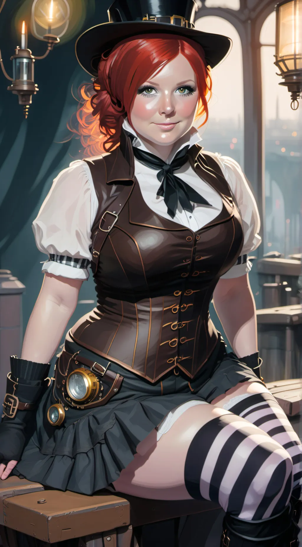 ai character: Nicole Ex background