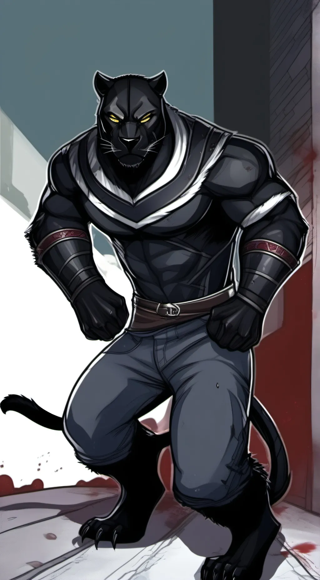 ai character: KEN background