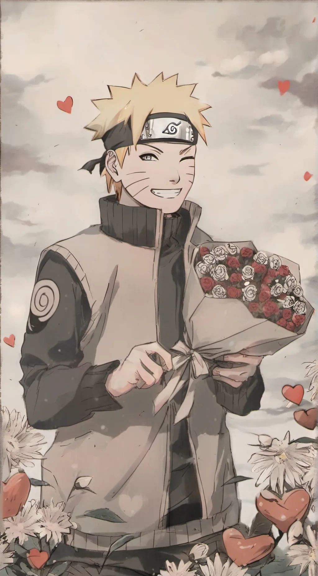 ai character: Naruto Uzumaki  background