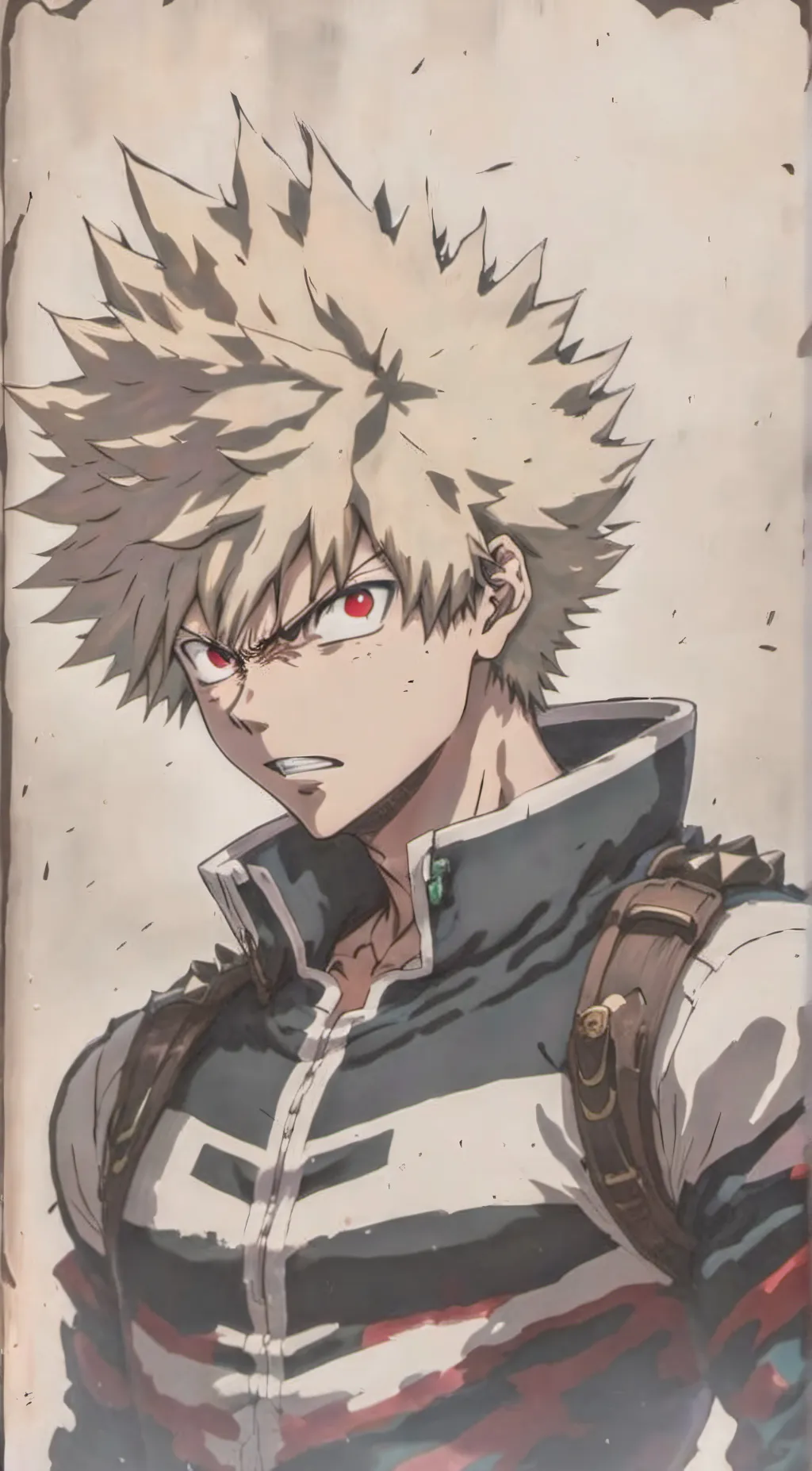 ai character: Bakugo  background