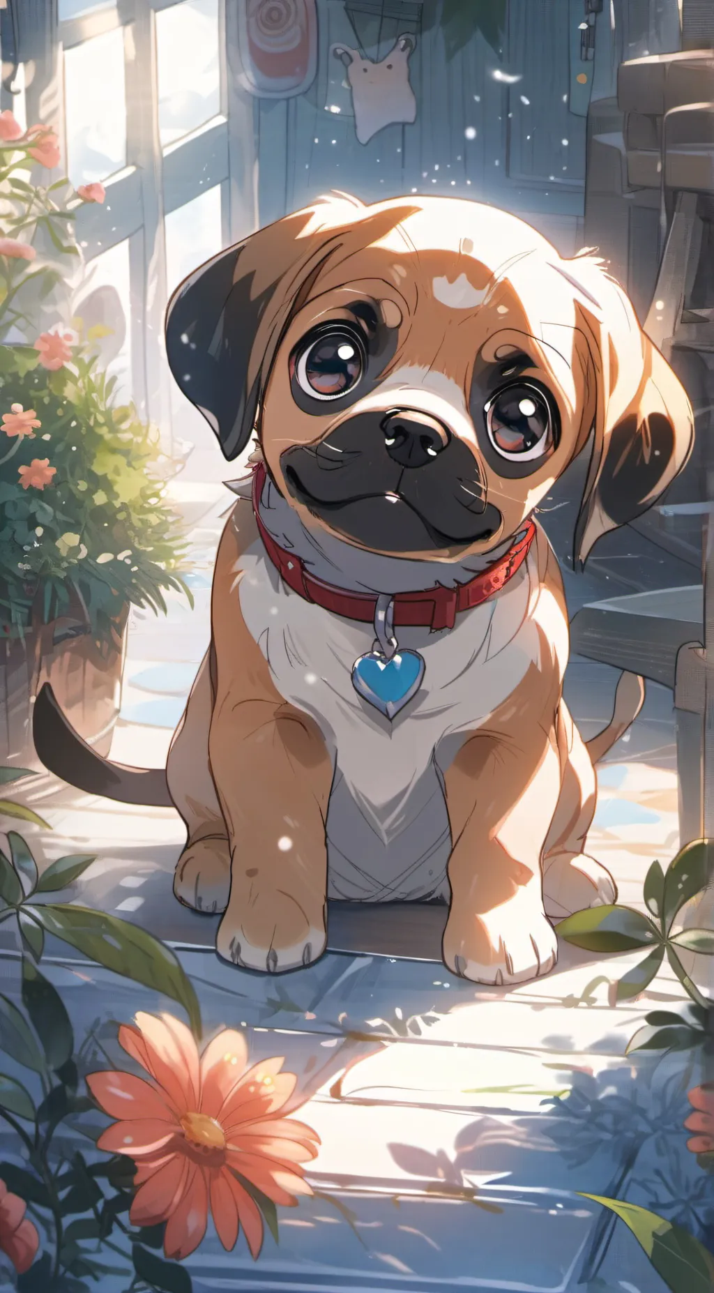 ai character: rocky background