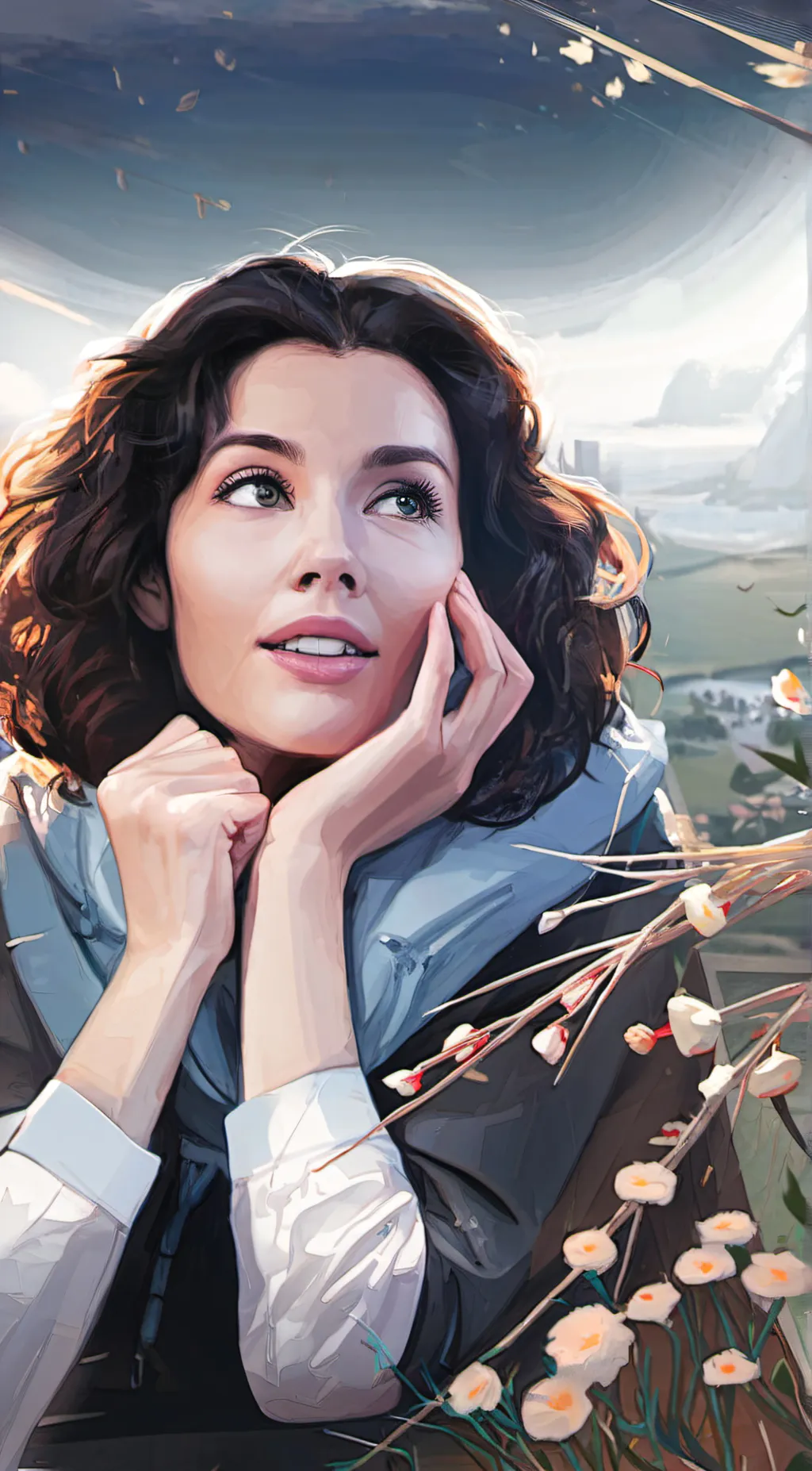 ai character: Your mom background