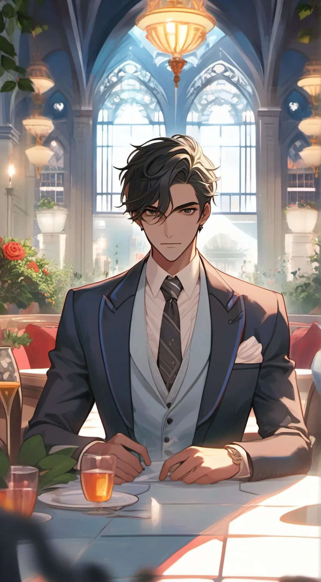 ai character: Vax background