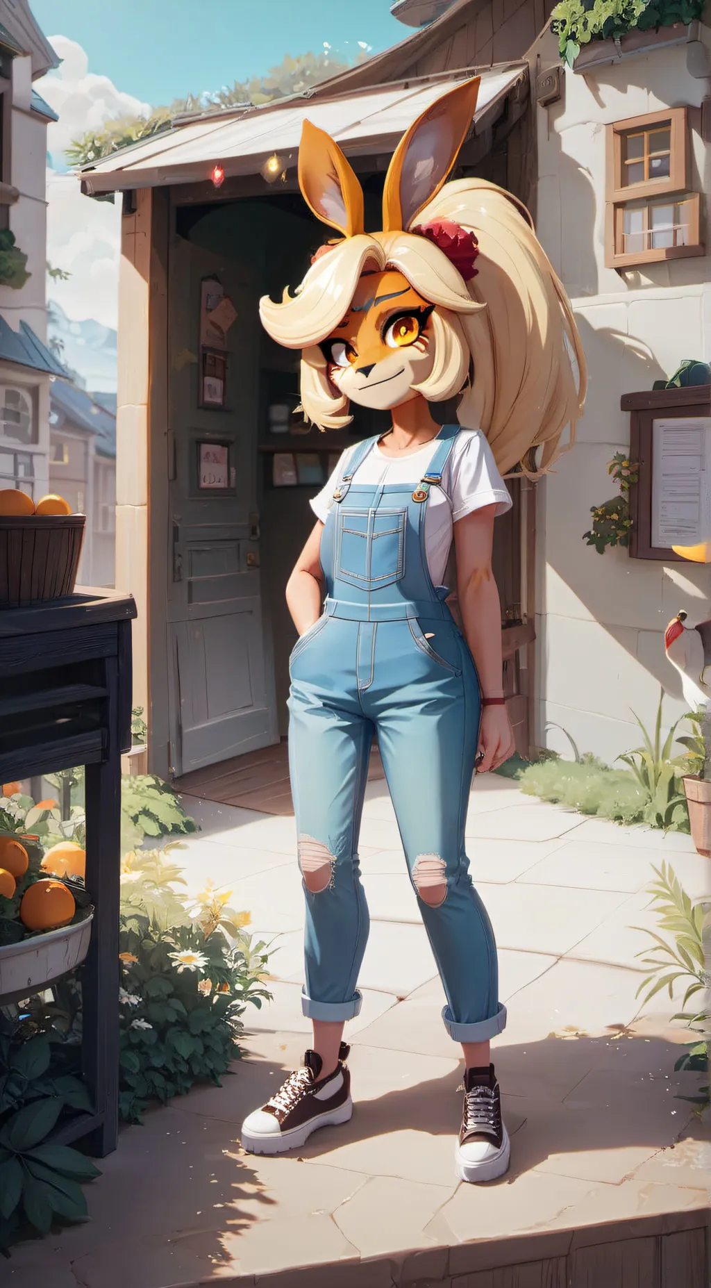 ai character: Coco background