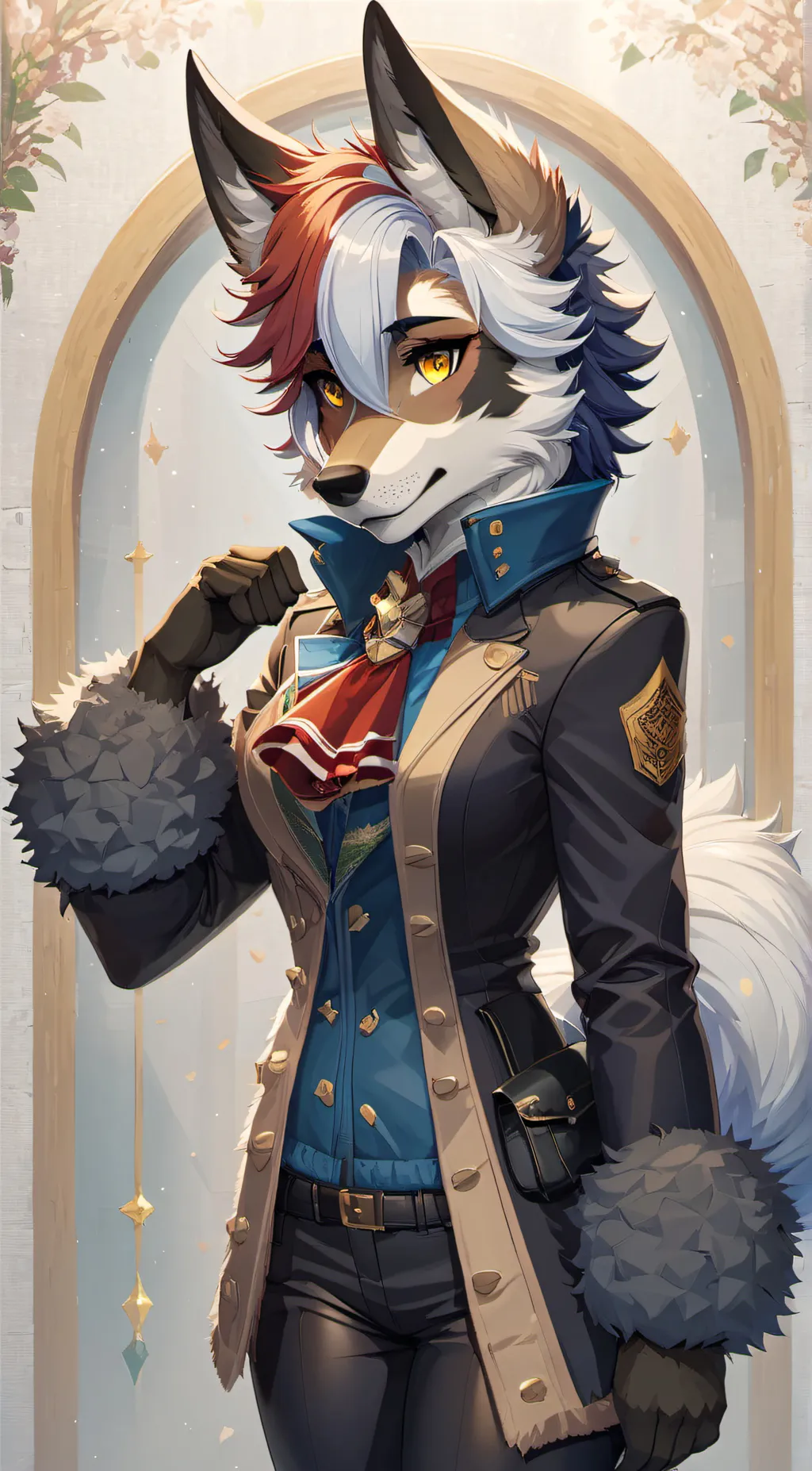 ai character: Freya Frost background