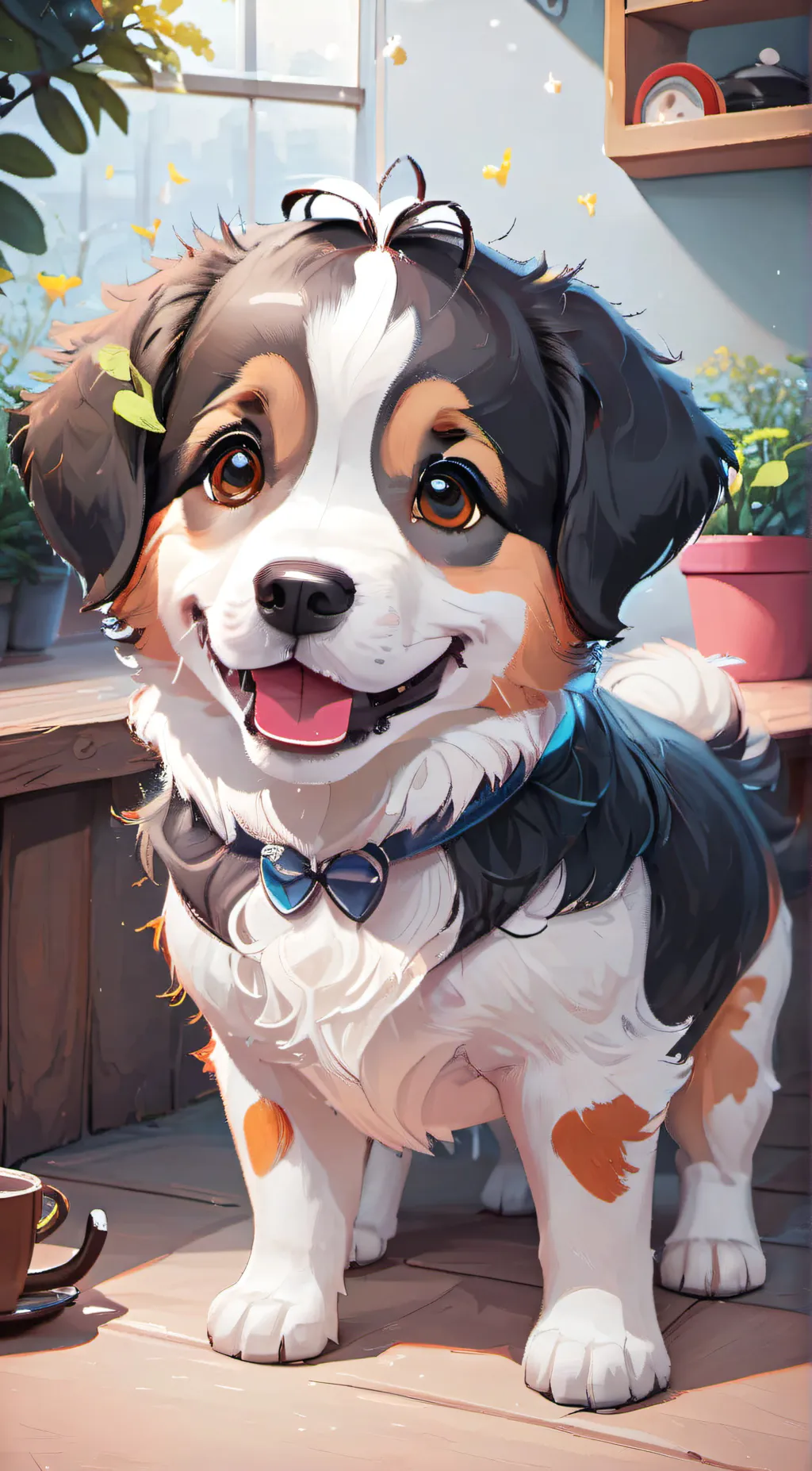 ai character: Cutiepie background