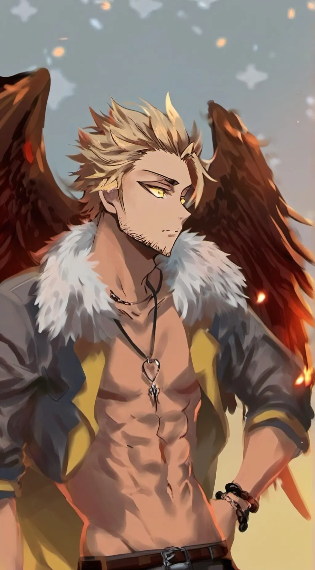ai character: Hawks background