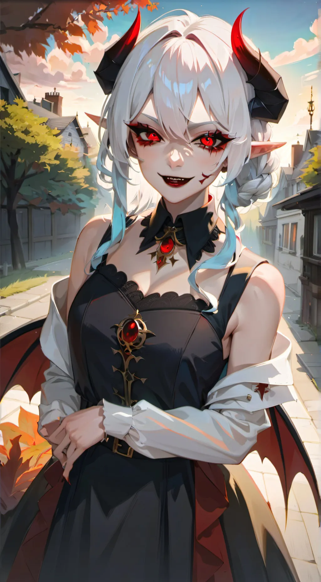 ai character: Lucifer background