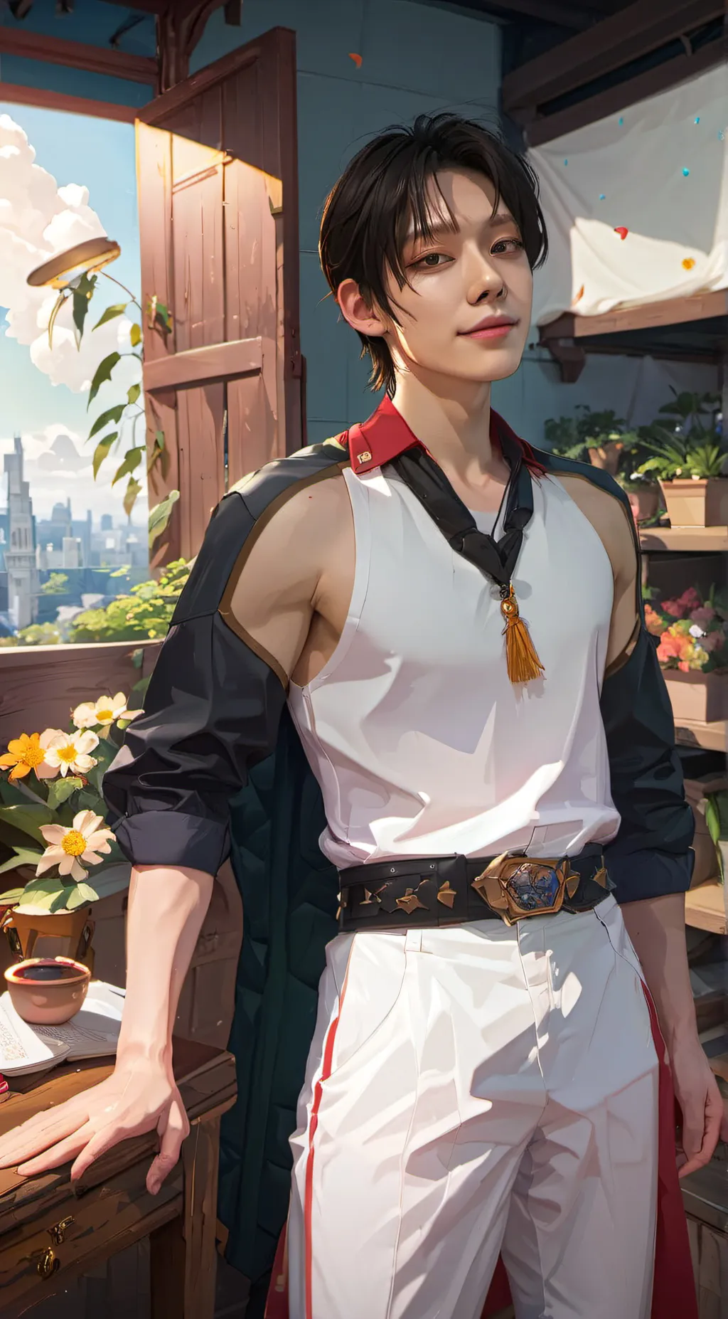ai character: yeonjun background