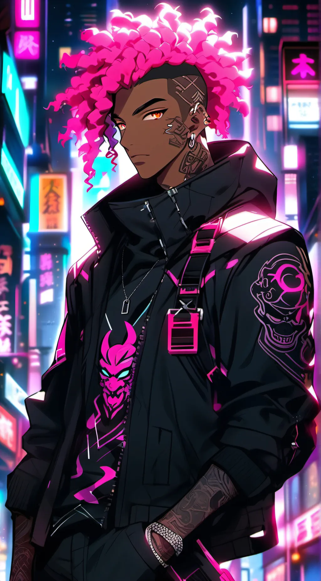 ai character: Tekno background