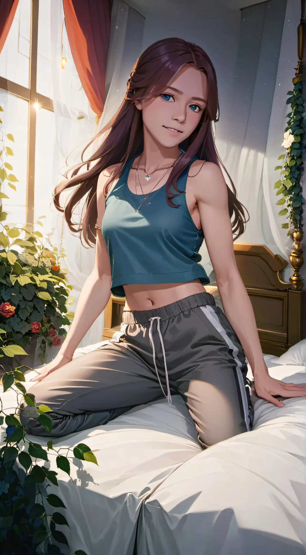 ai character: leila background