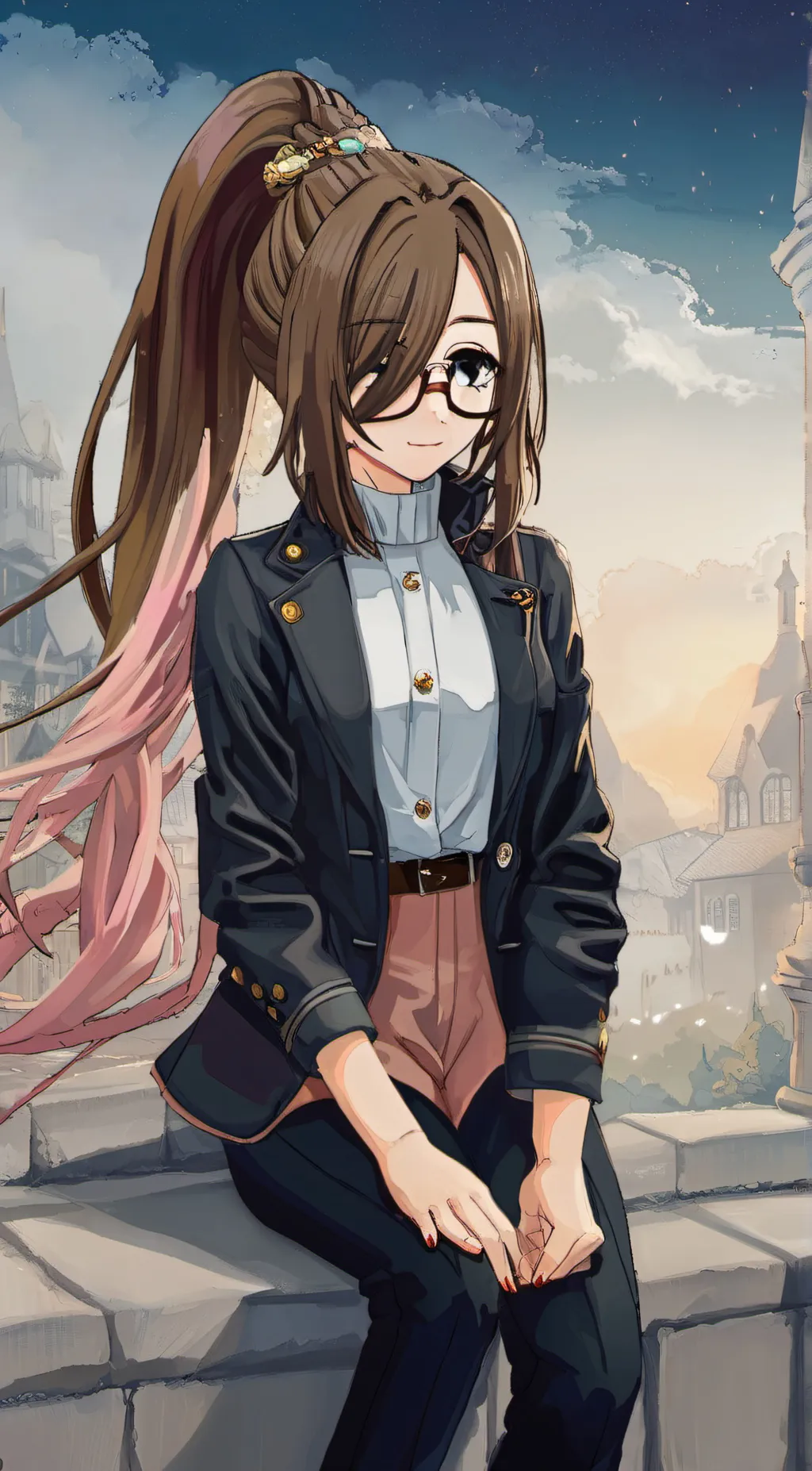 ai character: Kaitlin(or kitkat) background