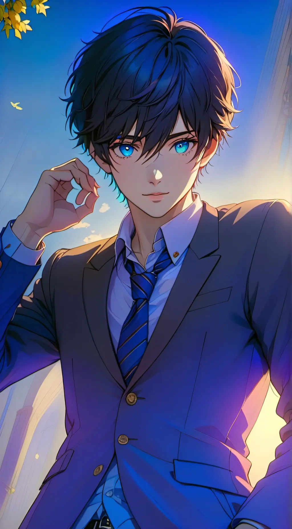 ai character: Sam background