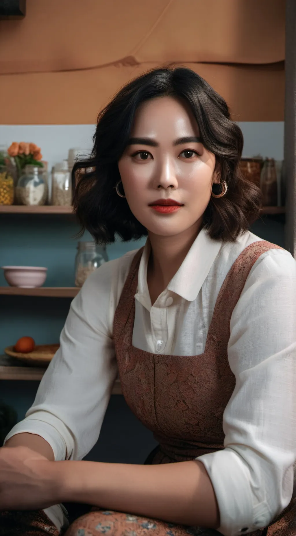 ai character: Aria background