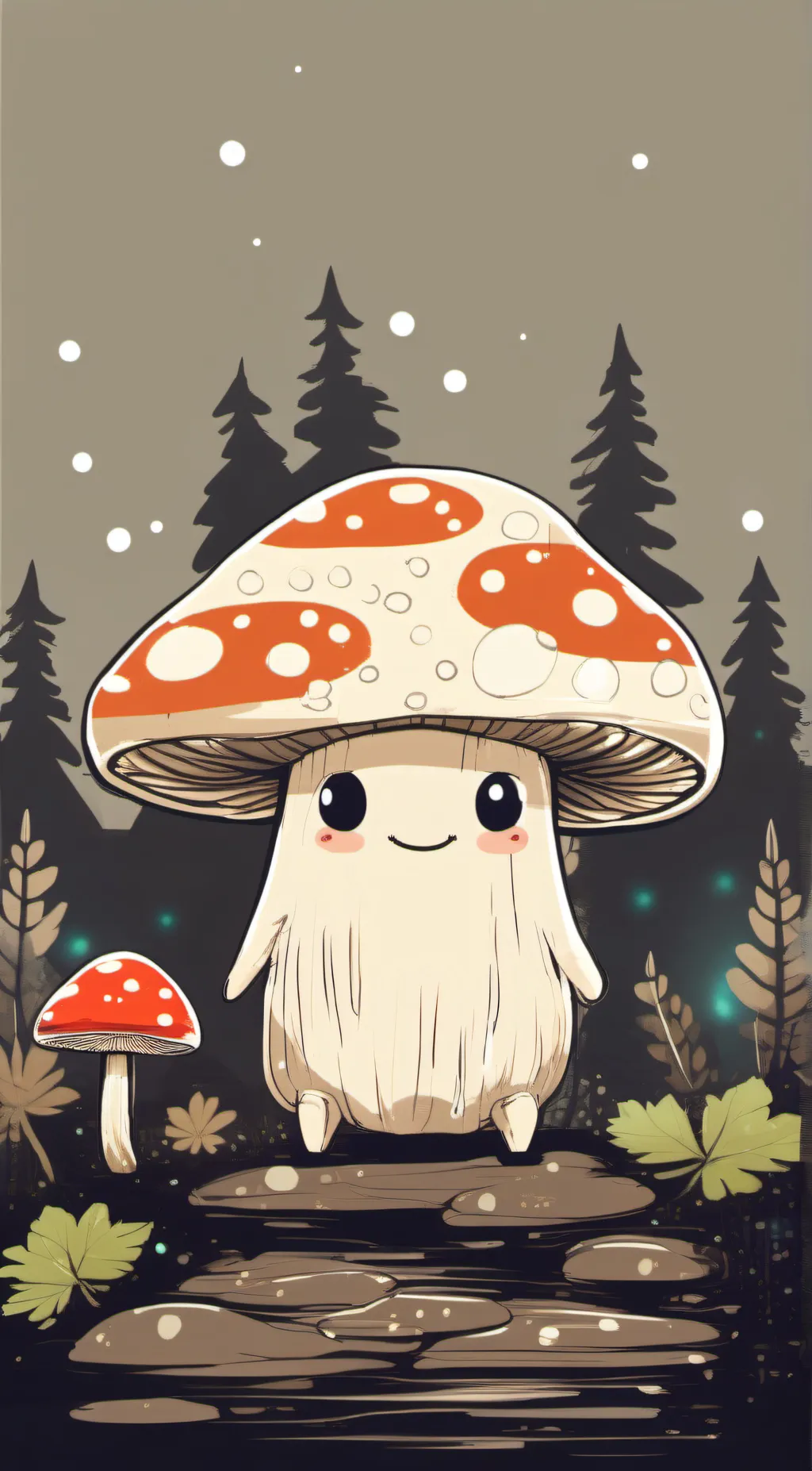 ai character: Shroomie background