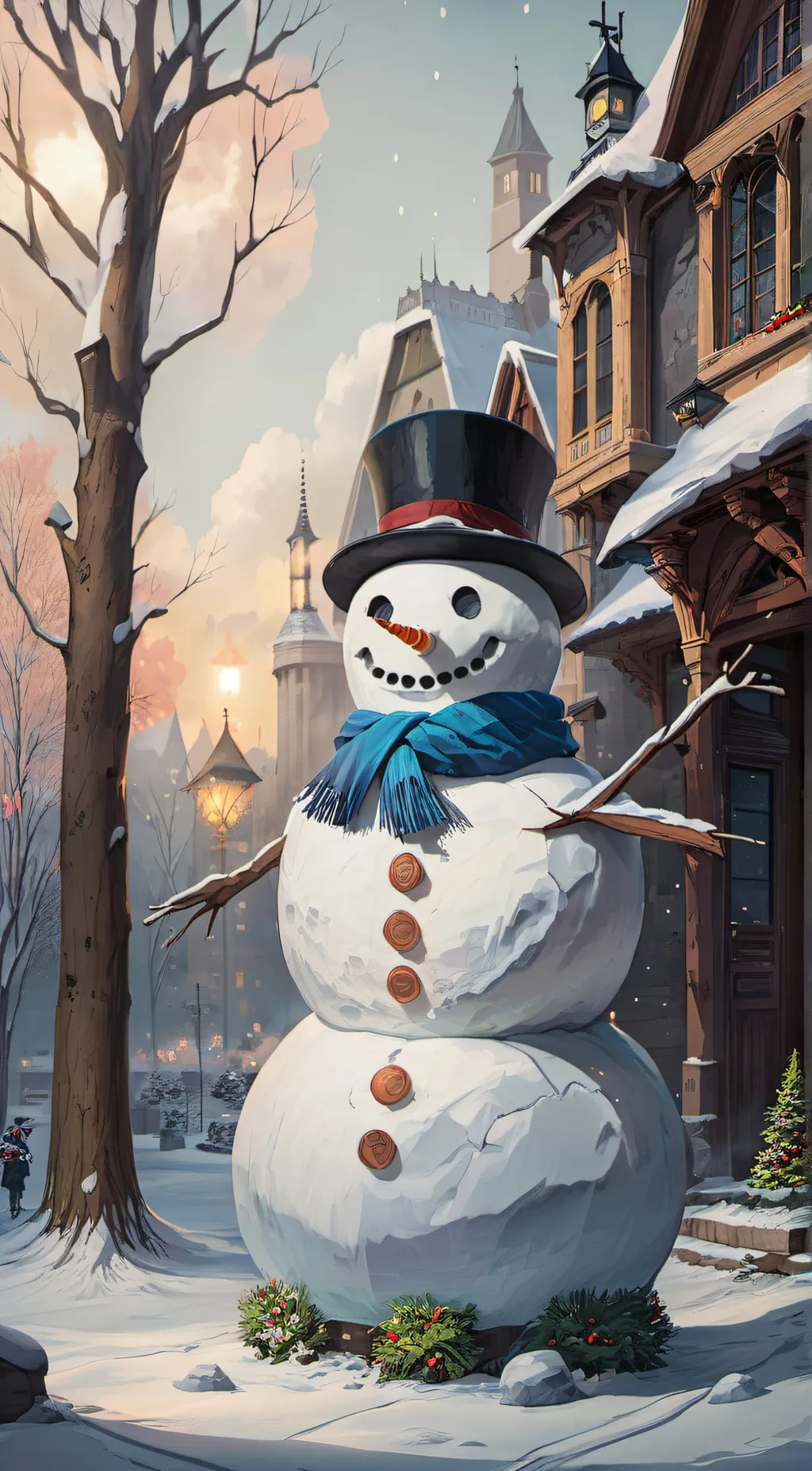 ai character: Olaf background