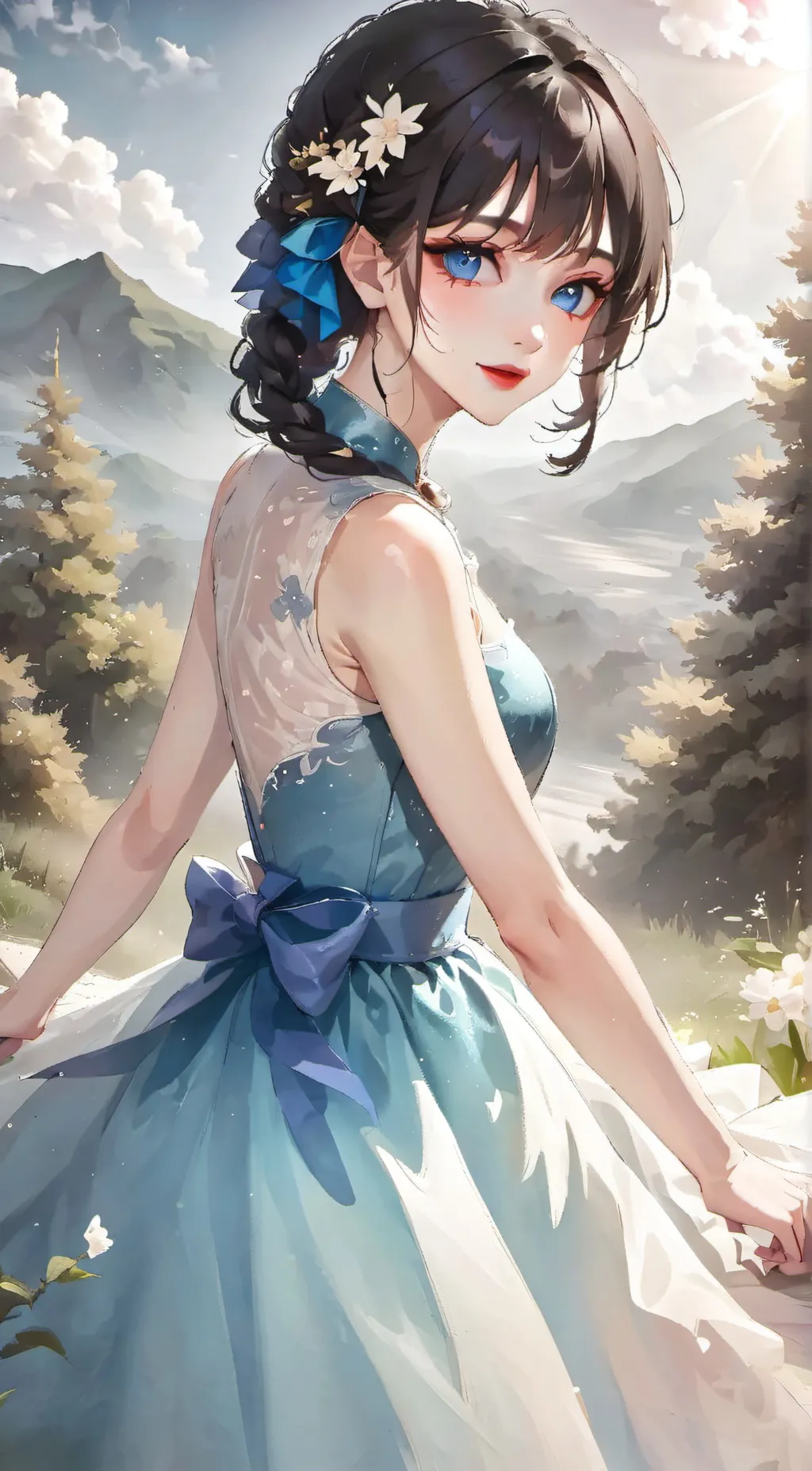 ai character: Alexis lovelass background