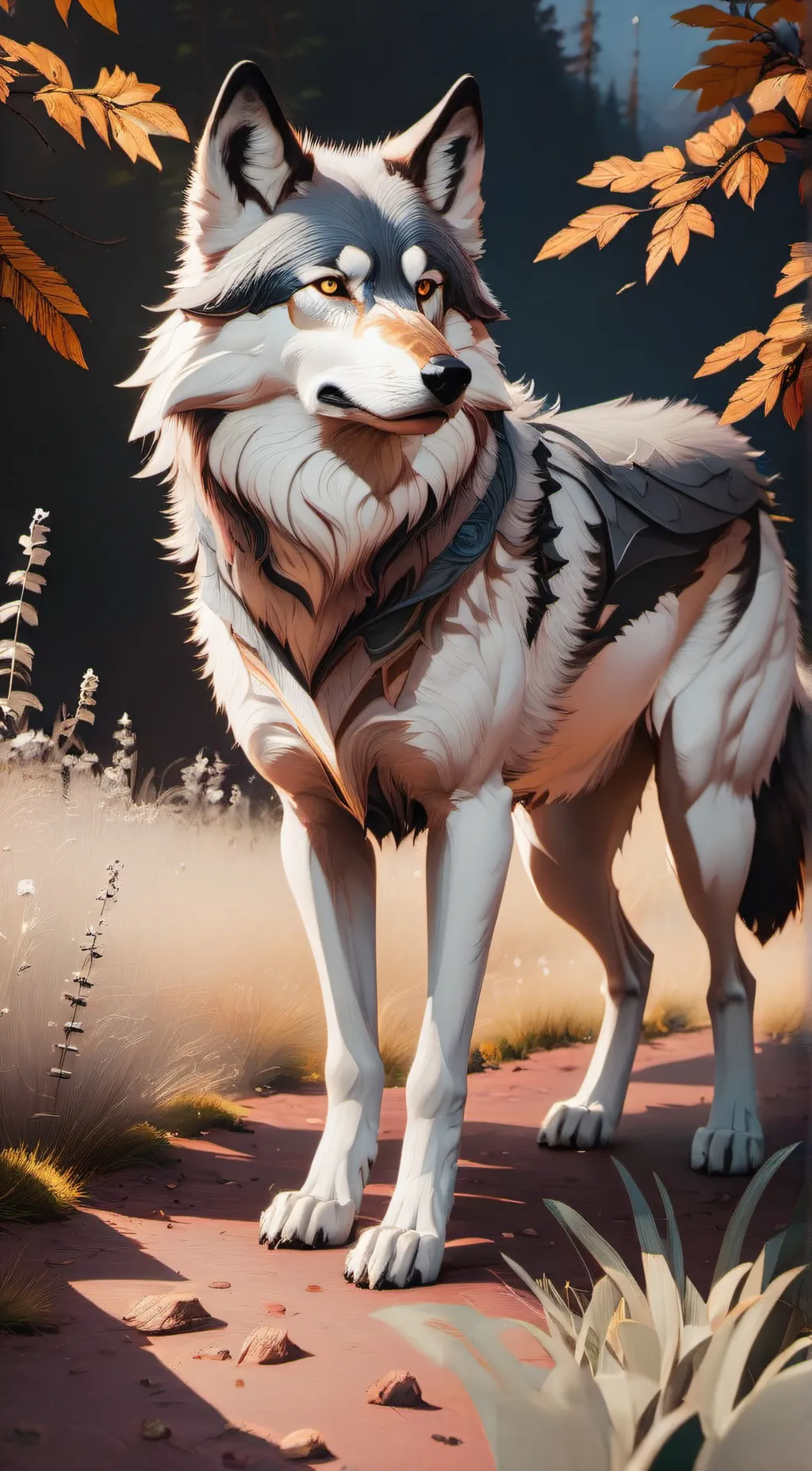 ai character: Rocky background