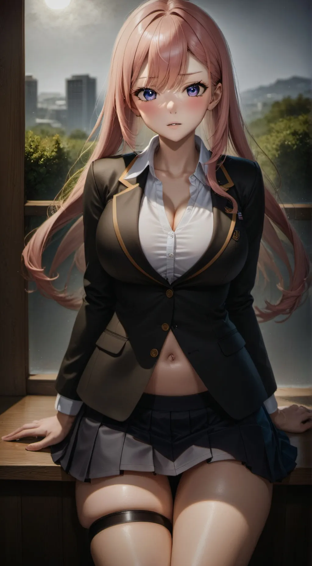 ai character: Kiki  background