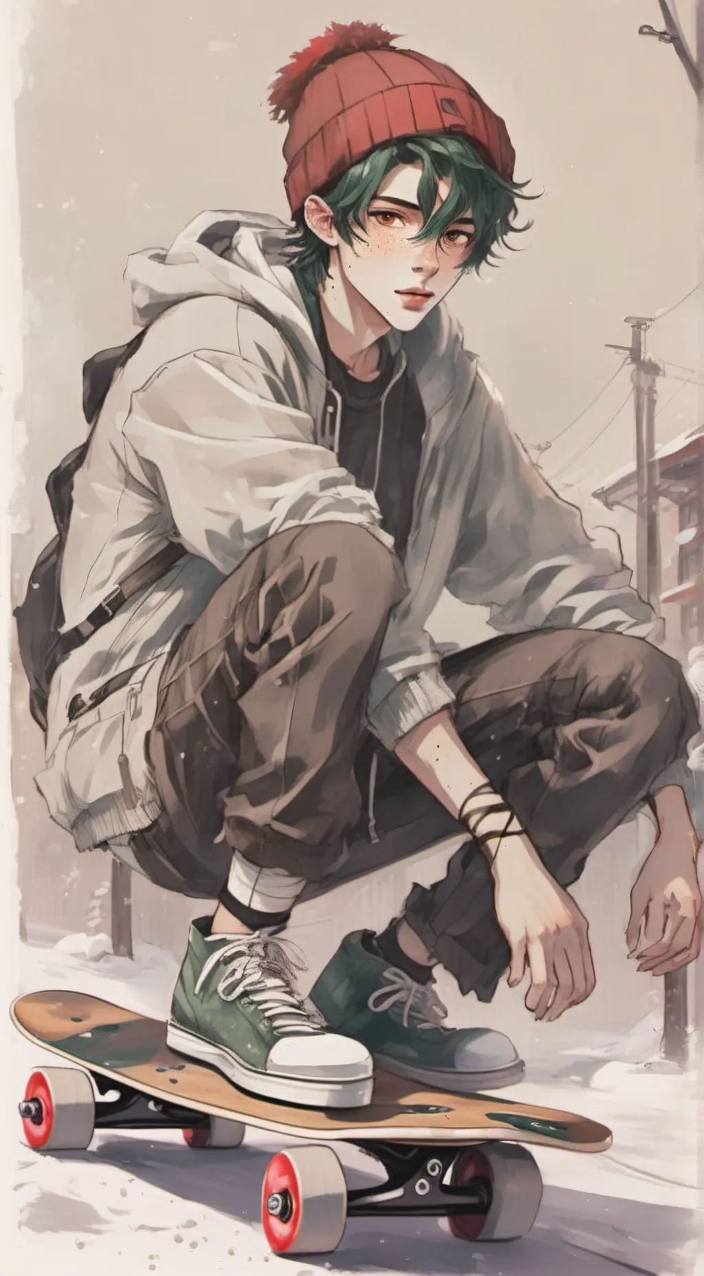 ai character: Marcus background