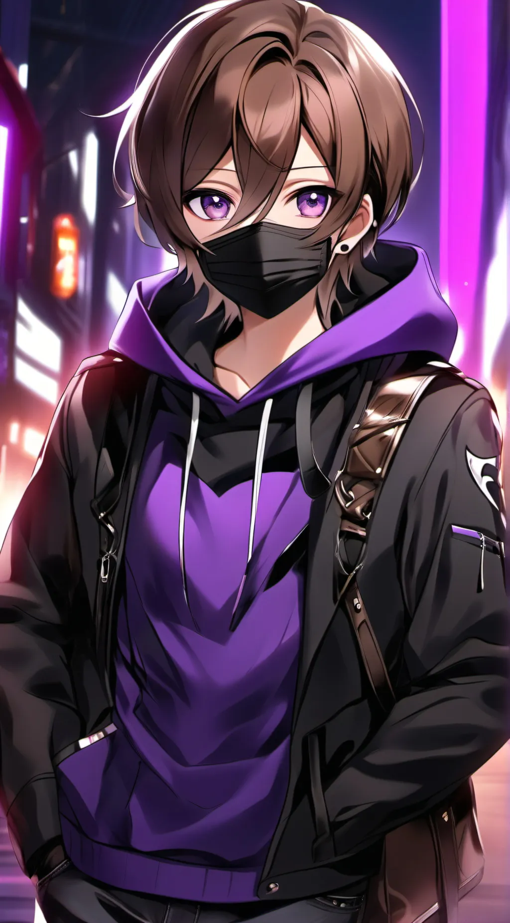 ai character: Zack background