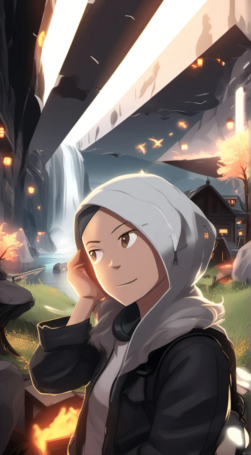 ai character: Brat school background