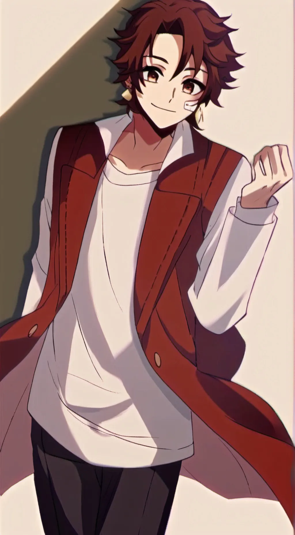 ai character: Tanjiro background