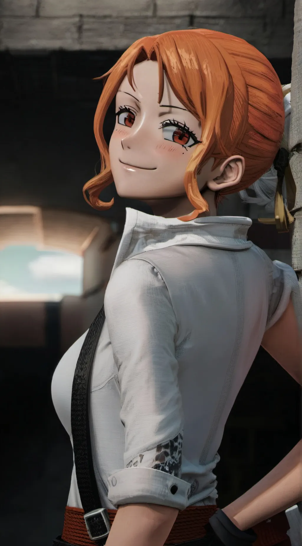 ai character: Nami background