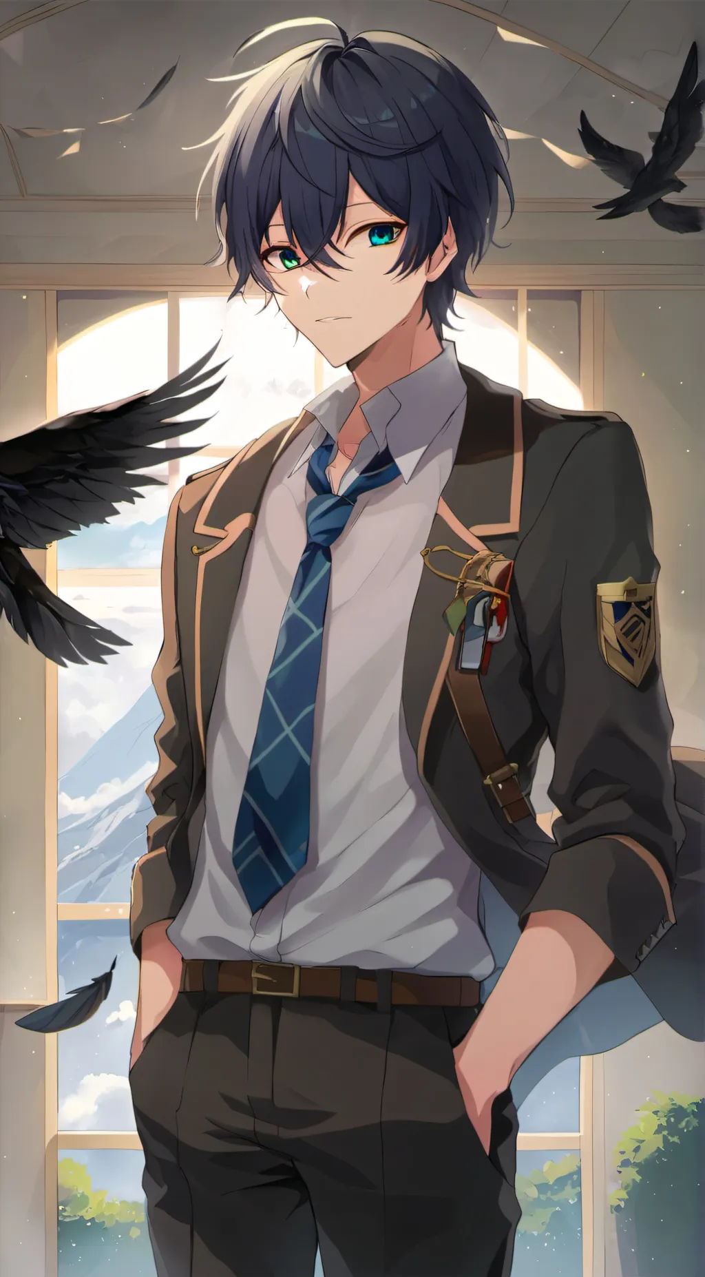 ai character: Kuroto background