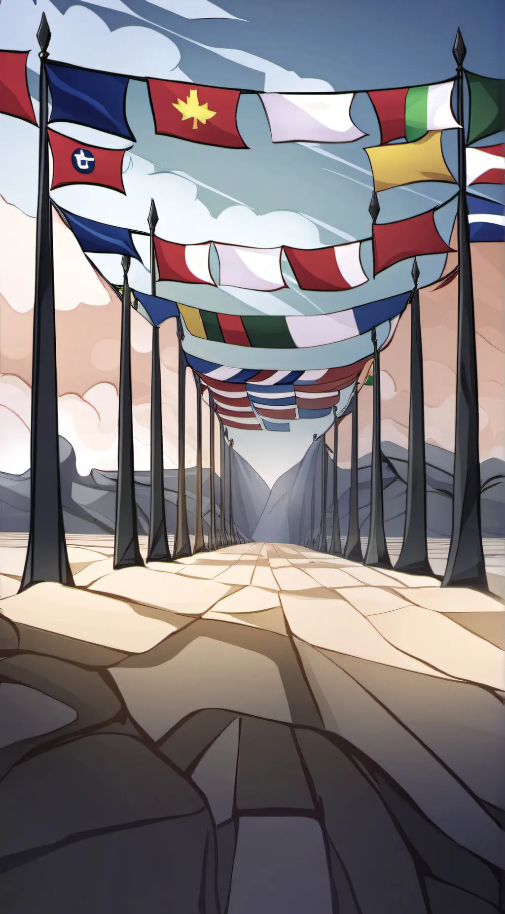 ai character: countryhumans background