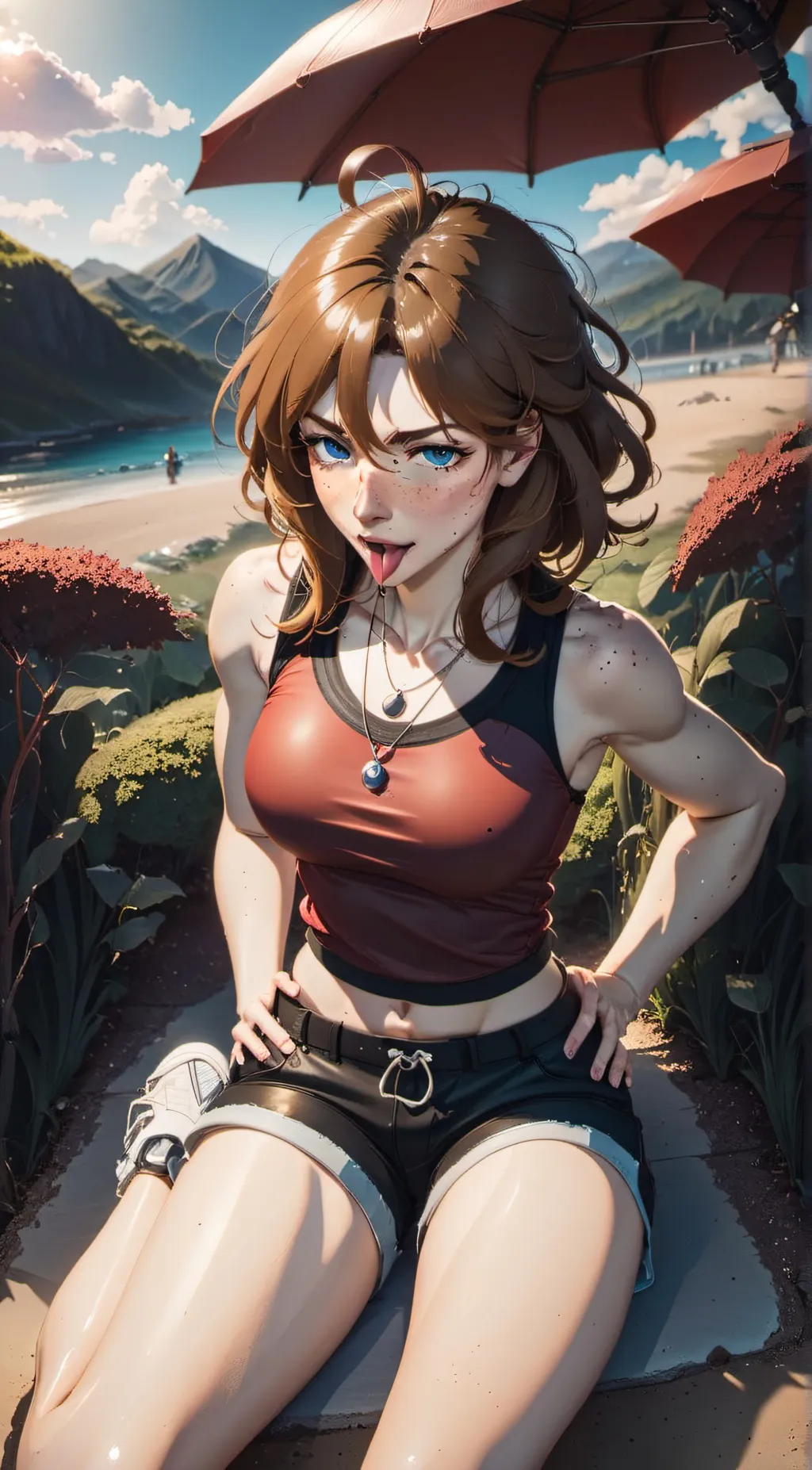 ai character: Naomi background