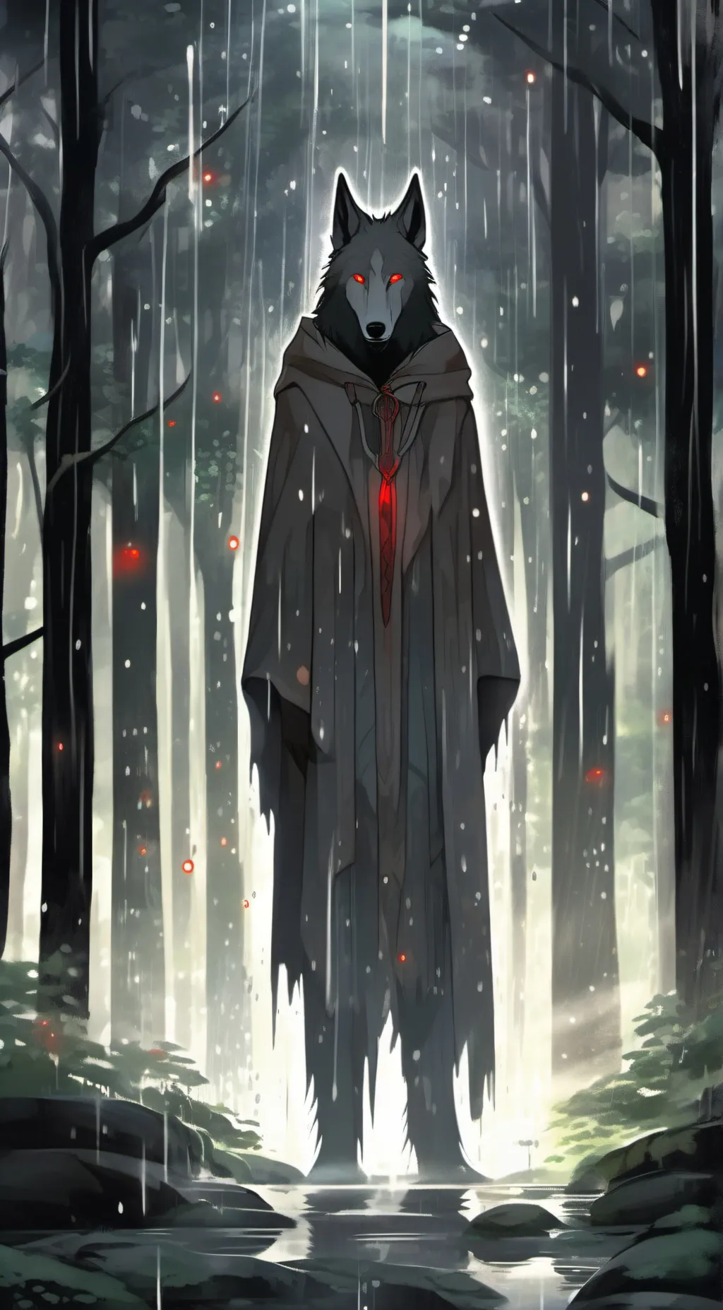 ai character: Skin walker background