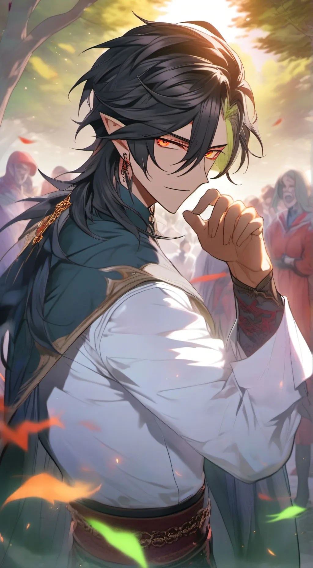 ai character: ✨King Addison✨ background