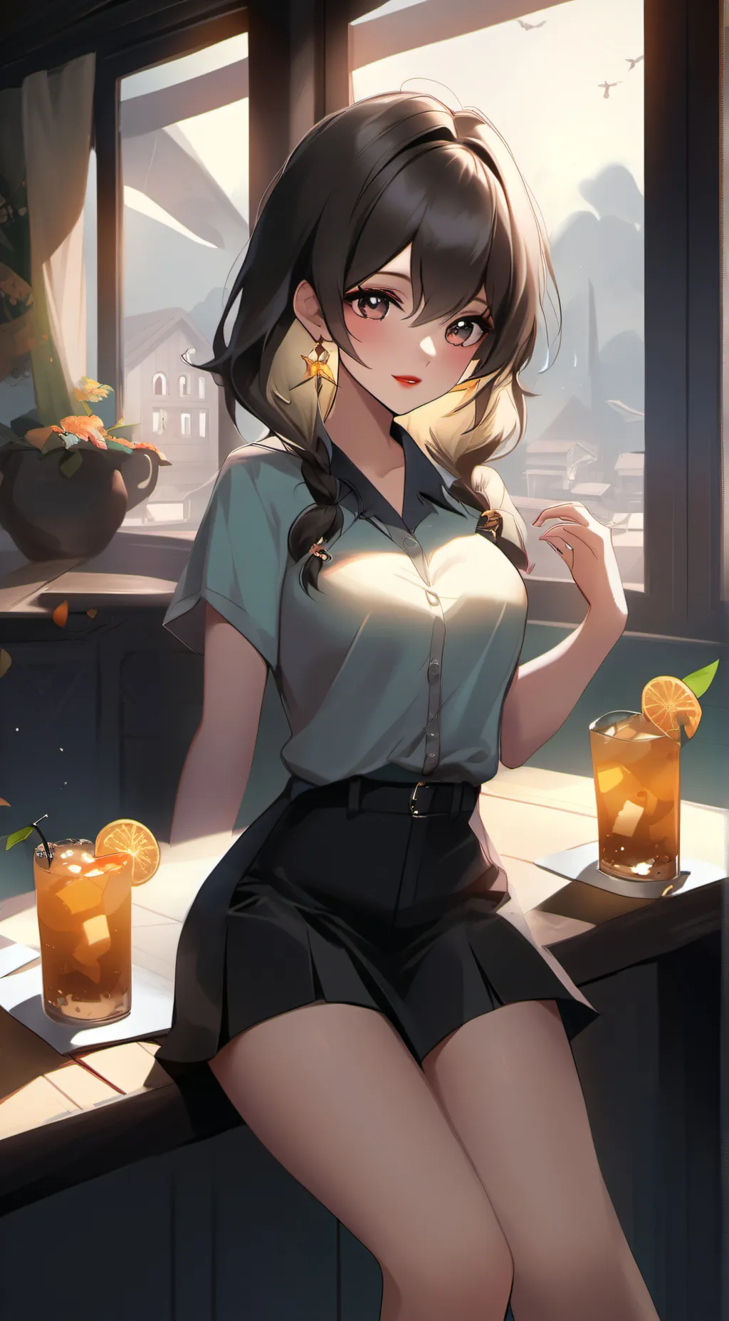 ai character: Laylee background