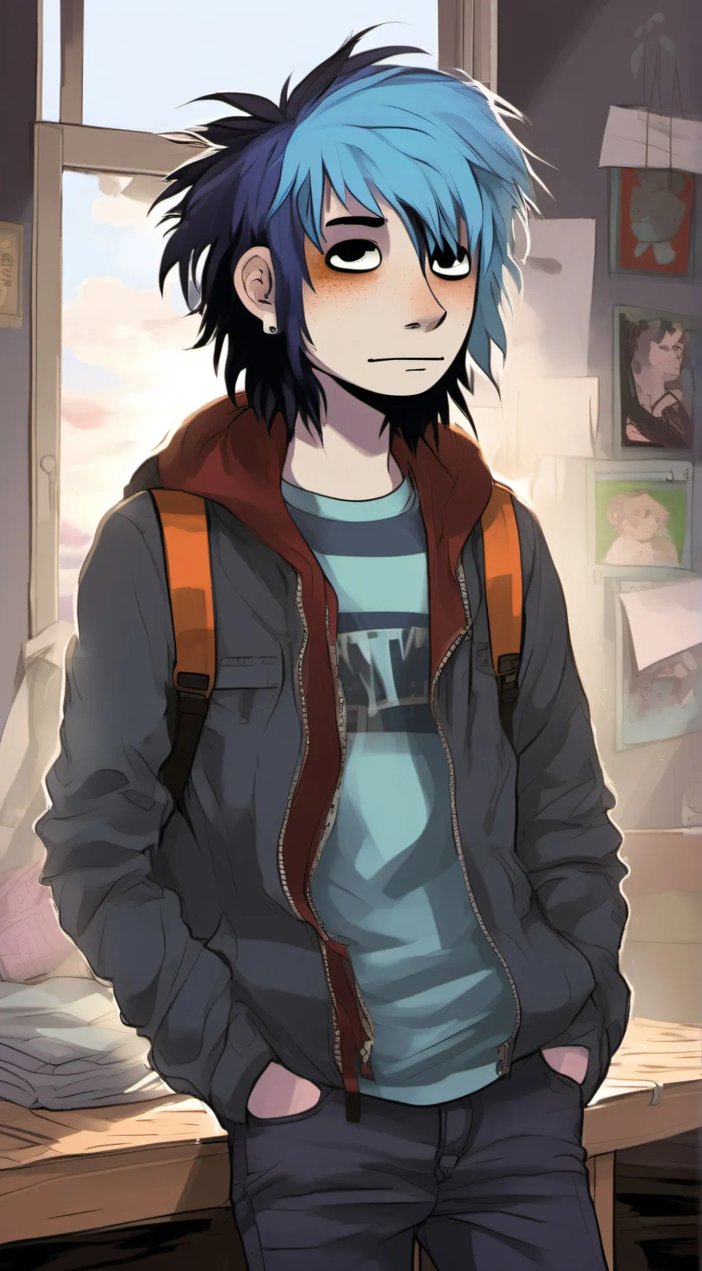 ai character: Sal Fisher background