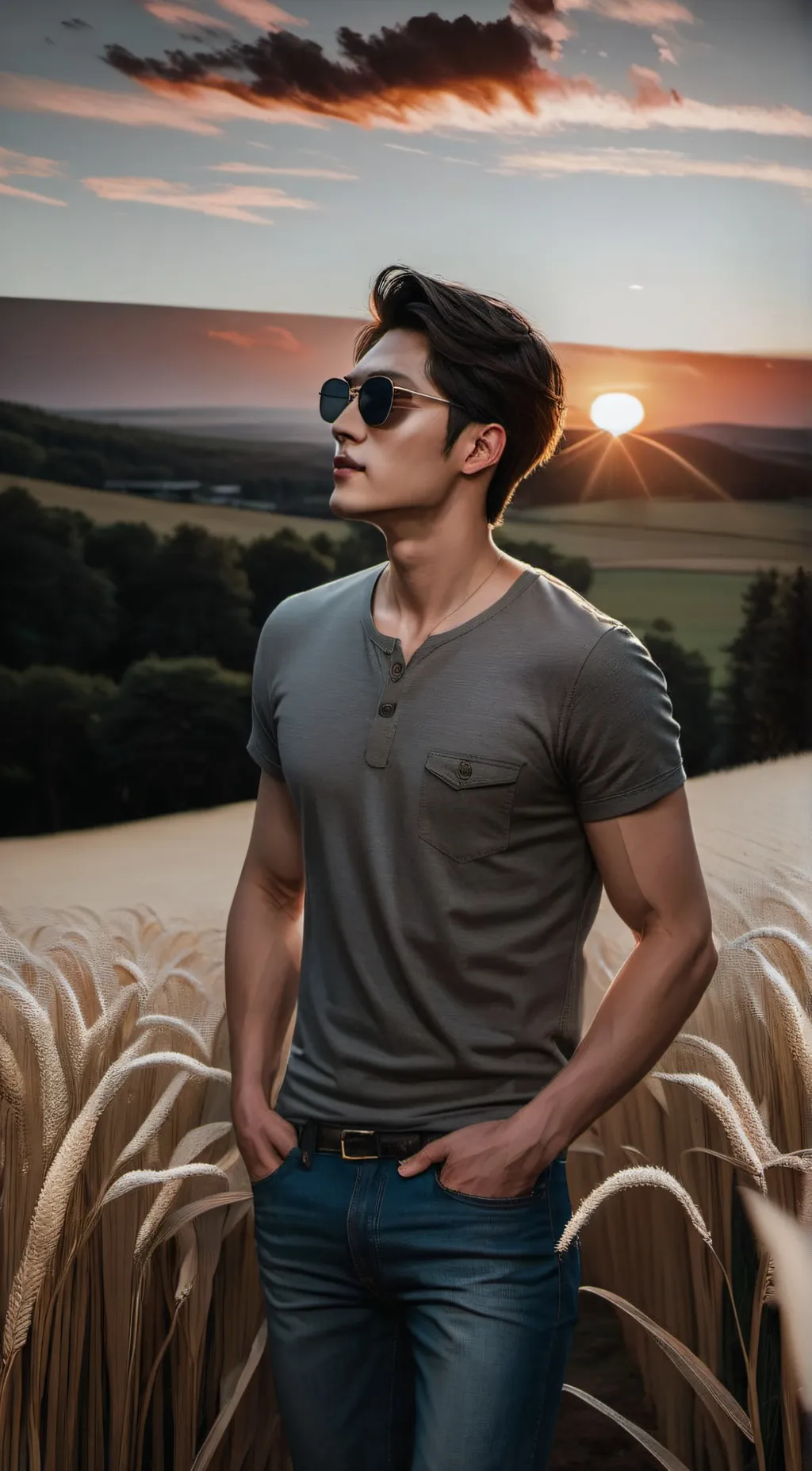 ai character: Ace  background