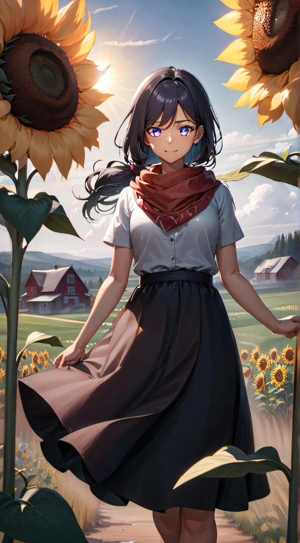 ai character: Sexy background