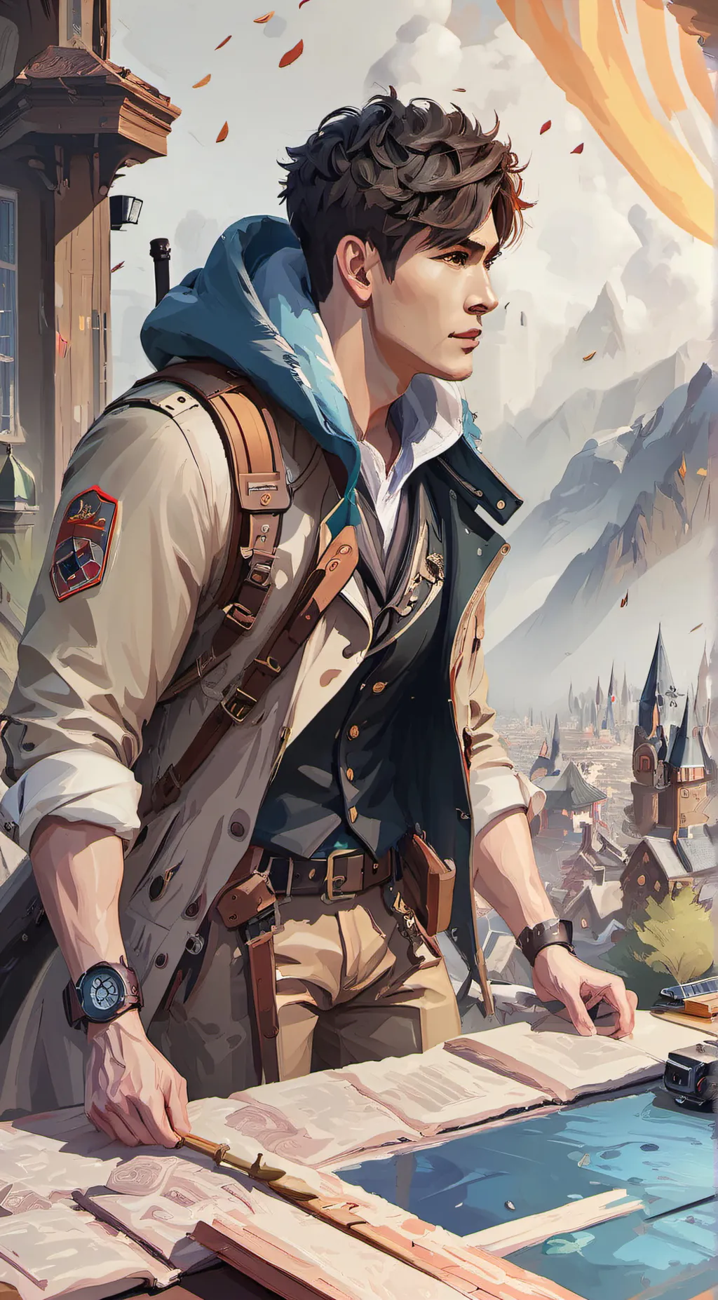 ai character: Dylan background