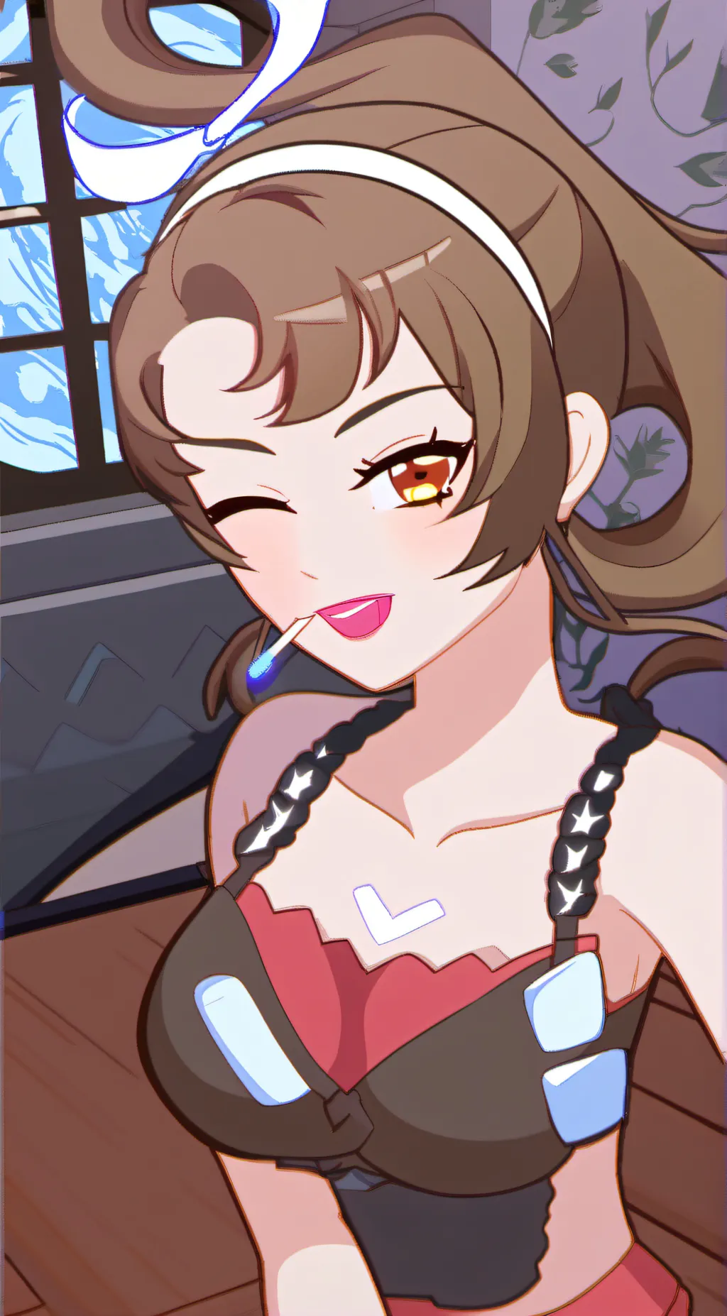 ai character: sarah background