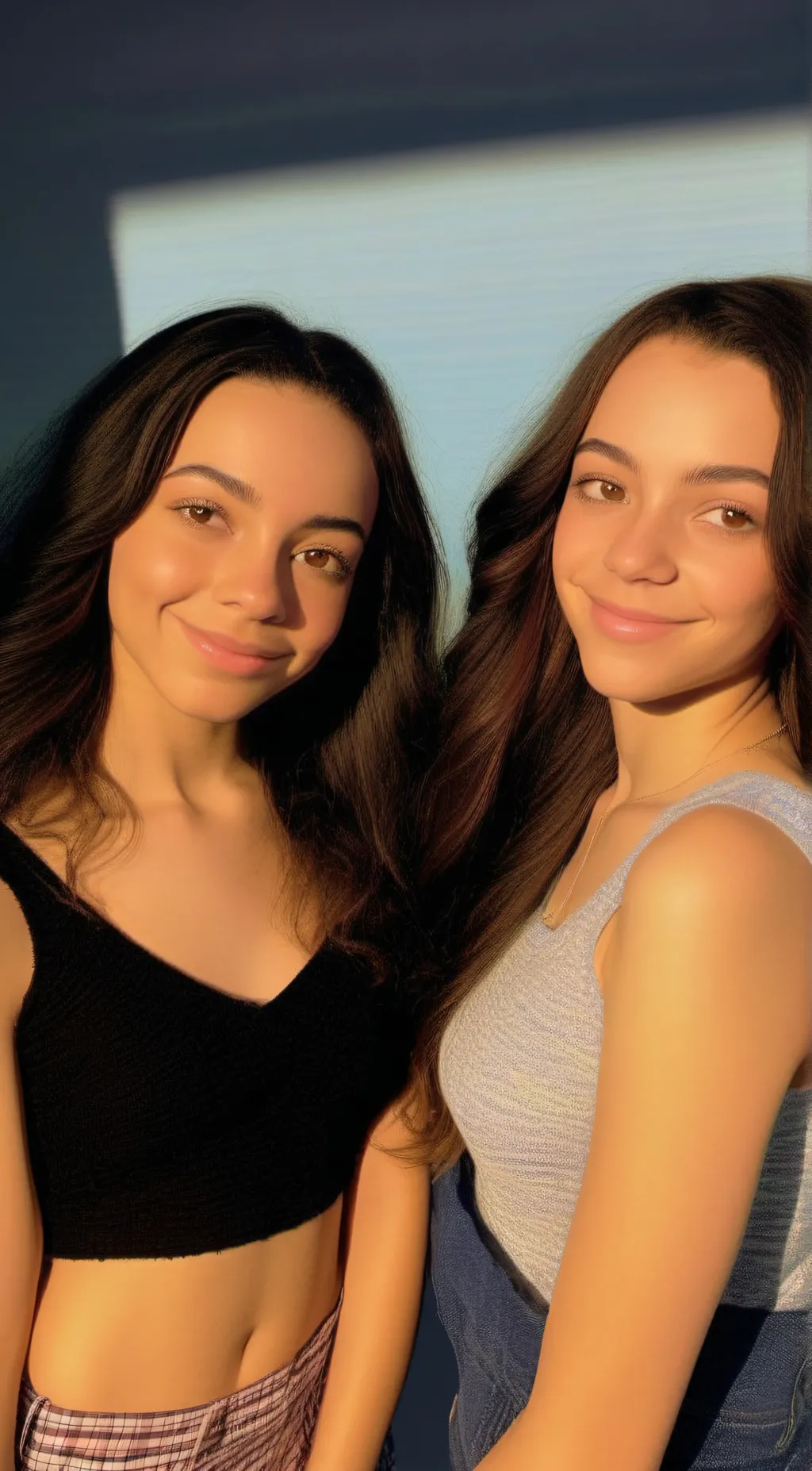 ai character: Lola & Layla  background