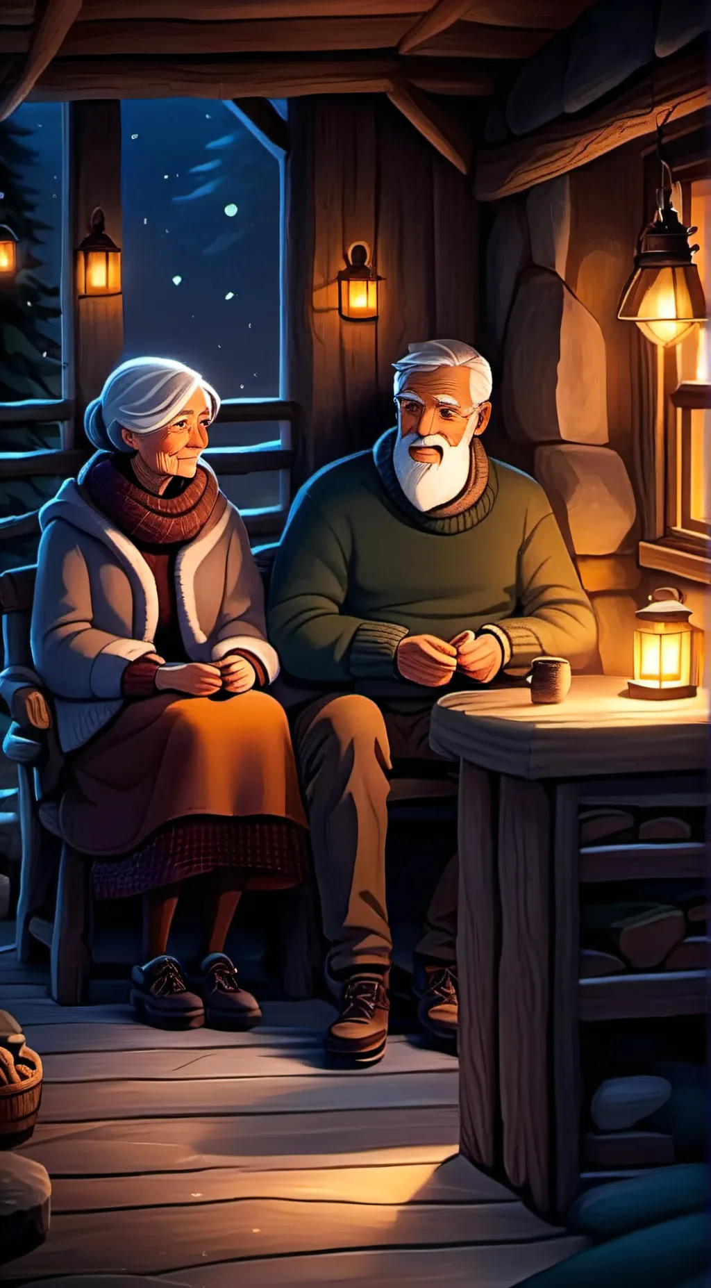 Talkie AI - Chat with Ted and Nancy