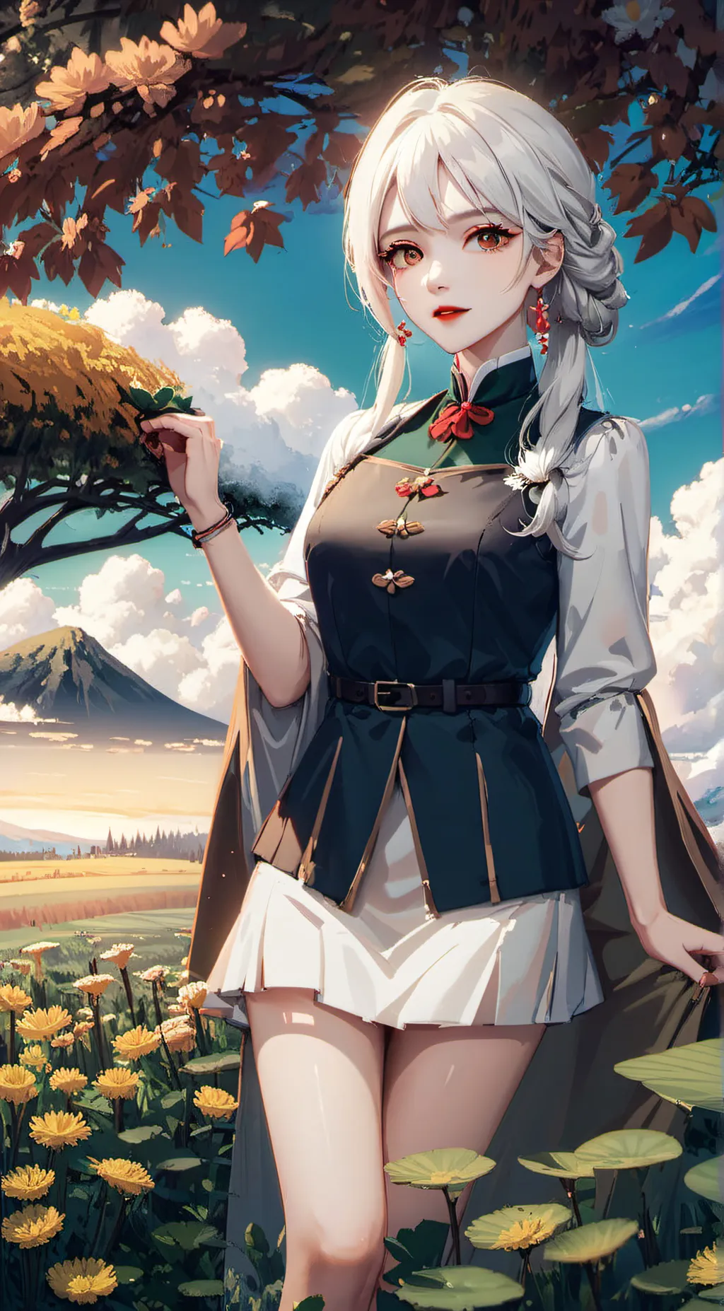 ai character: Toilet girl background