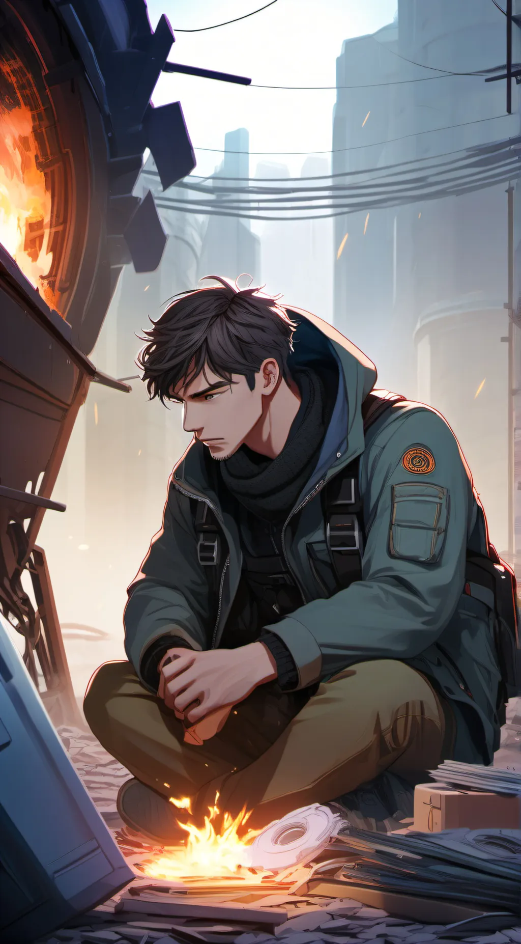 ai character: Zach background