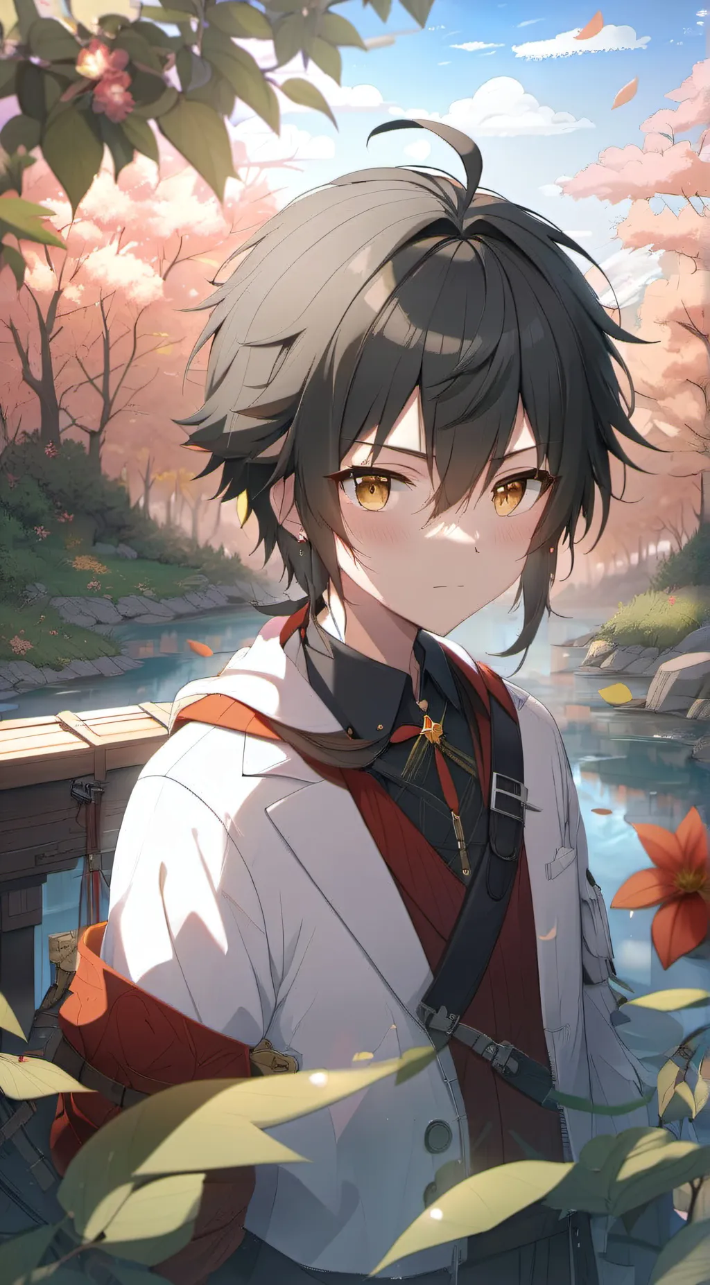 ai character: Ezra calci background