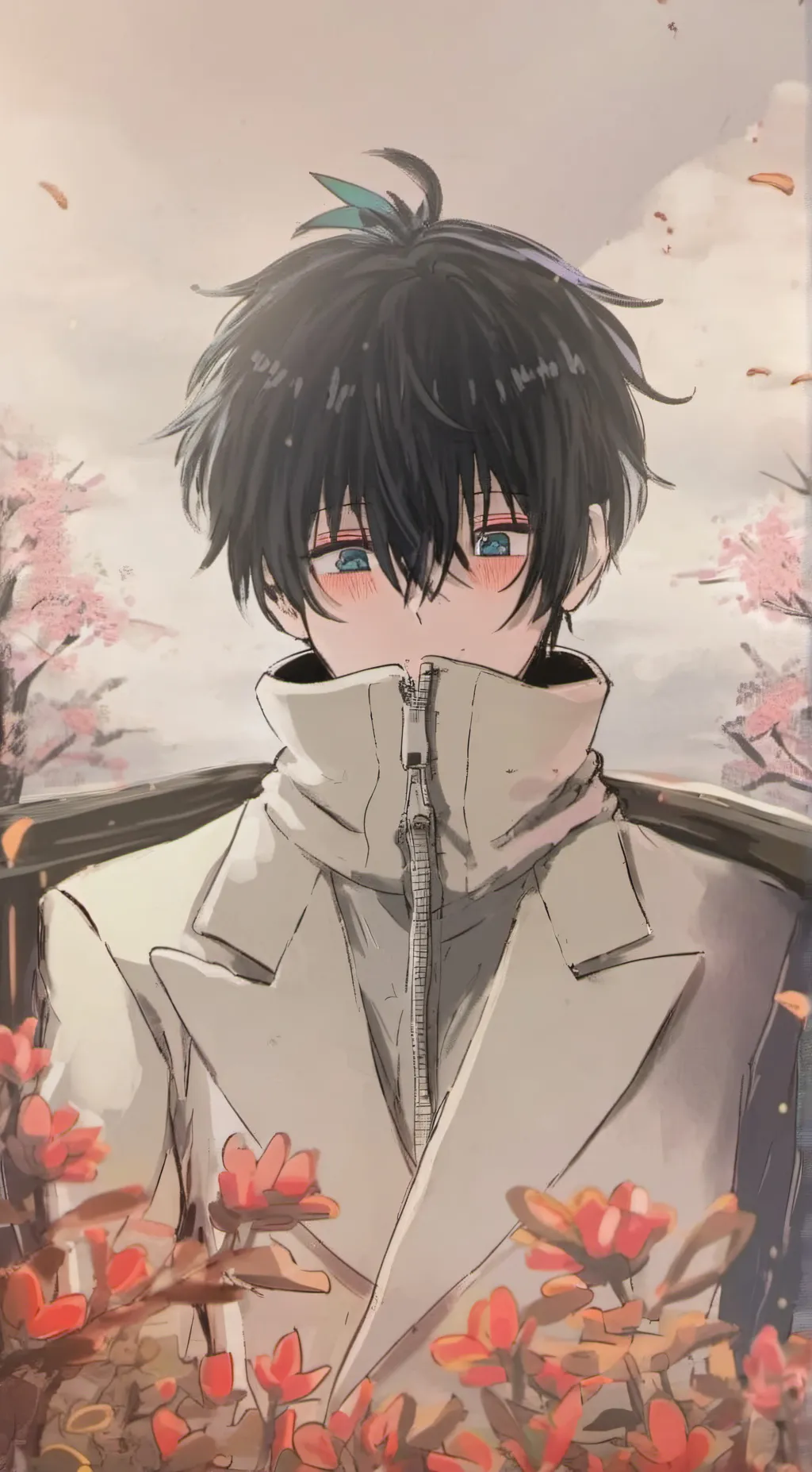 ai character: Adam~♡ background